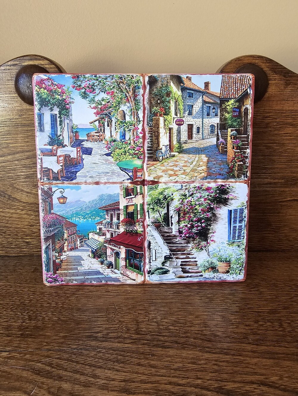 Hand-Painted Mediterranean Tile